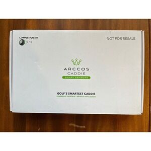 Arccos Caddie Smart Sensors Golf Completion Kit 14 Pack New (Open Bx)